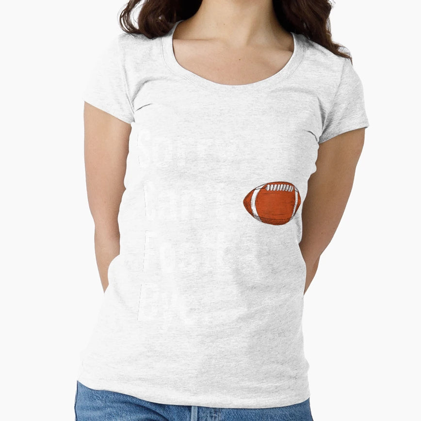 Sorry Cant Football Bye Funny T-Shirt - Custom Art Print for Adults - T-Shirt, Sweatshirt, Hoodie