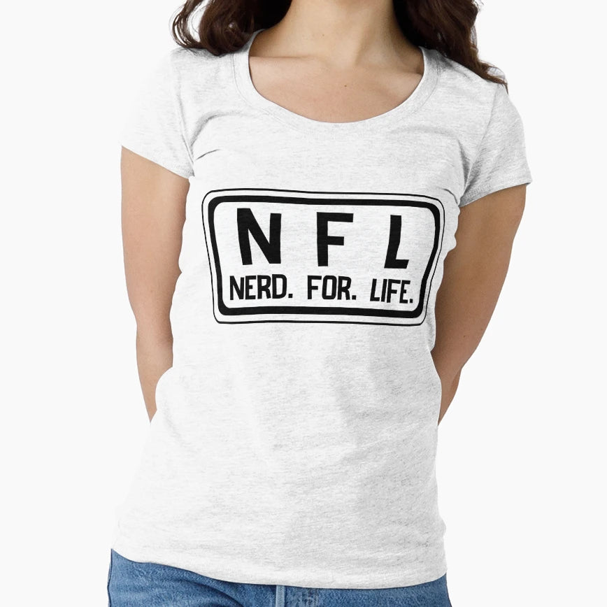 Nerd Life Wear It Proud Lol T-Shirt - Novelty Apparel for Adults - T-Shirt, Sweatshirt, Hoodie