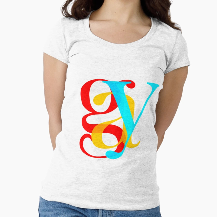 Gay Typography Lgbt Pride T-Shirt - Custom Art Print for Adults - T-Shirt, Sweatshirt, Hoodie