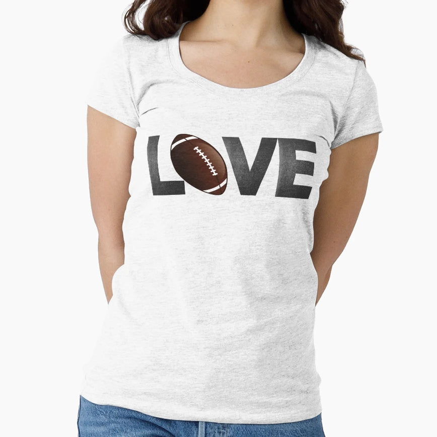 Football Love T-Shirt - Streetwear Style for Adults - T-Shirt, Sweatshirt, Hoodie