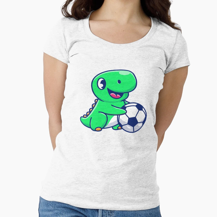Dengobear Dino Soccer T-Shirt - Aesthetic Graphic Unisex - T-Shirt, Sweatshirt, Hoodie