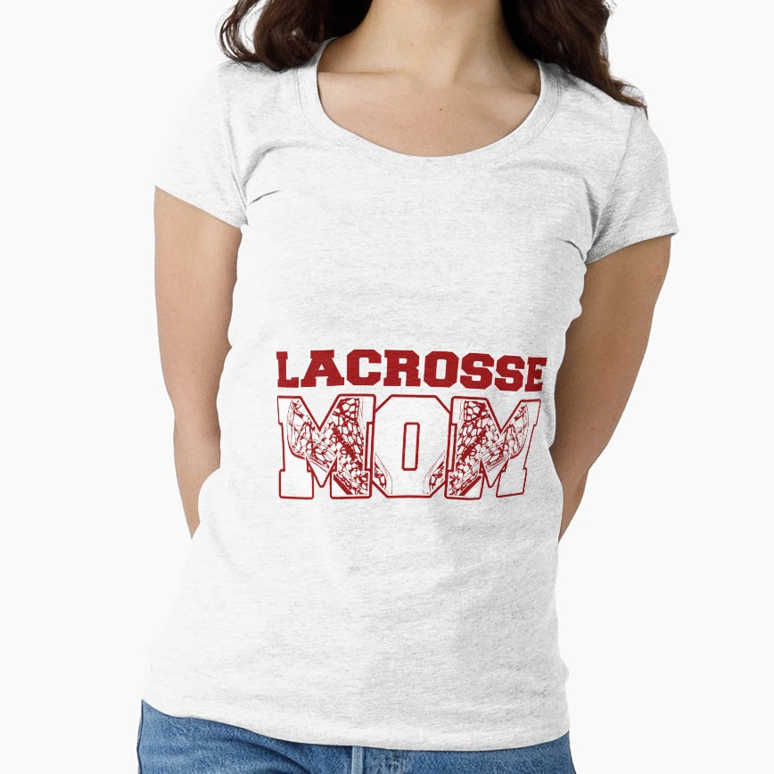 Lacrosse Mom T-Shirt - Unique Graphic for Adults - T-Shirt, Sweatshirt, Hoodie