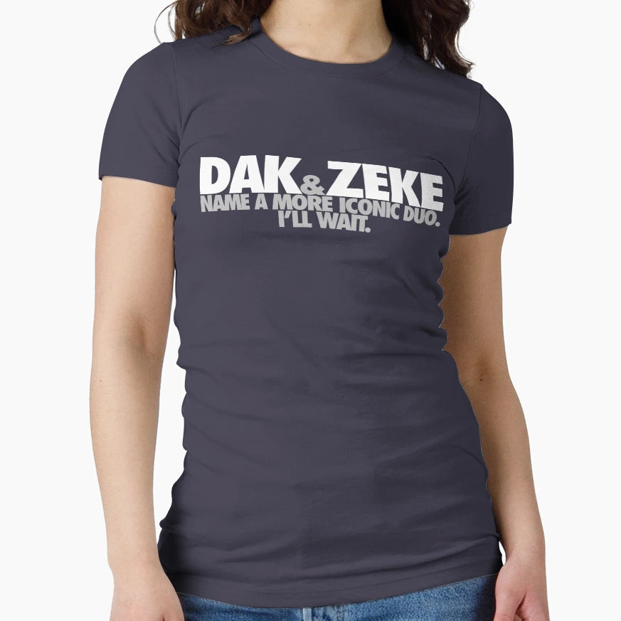 Name More Iconic Duo Dak Zeke White T-Shirt - Streetwear Style Men Women - T-Shirt, Sweatshirt, Hoodie