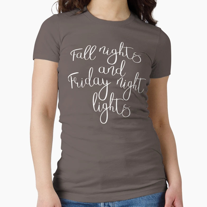 Fall Nights Friday Night Lights T-Shirt - Graphic Print for Adults - T-Shirt, Sweatshirt, Hoodie