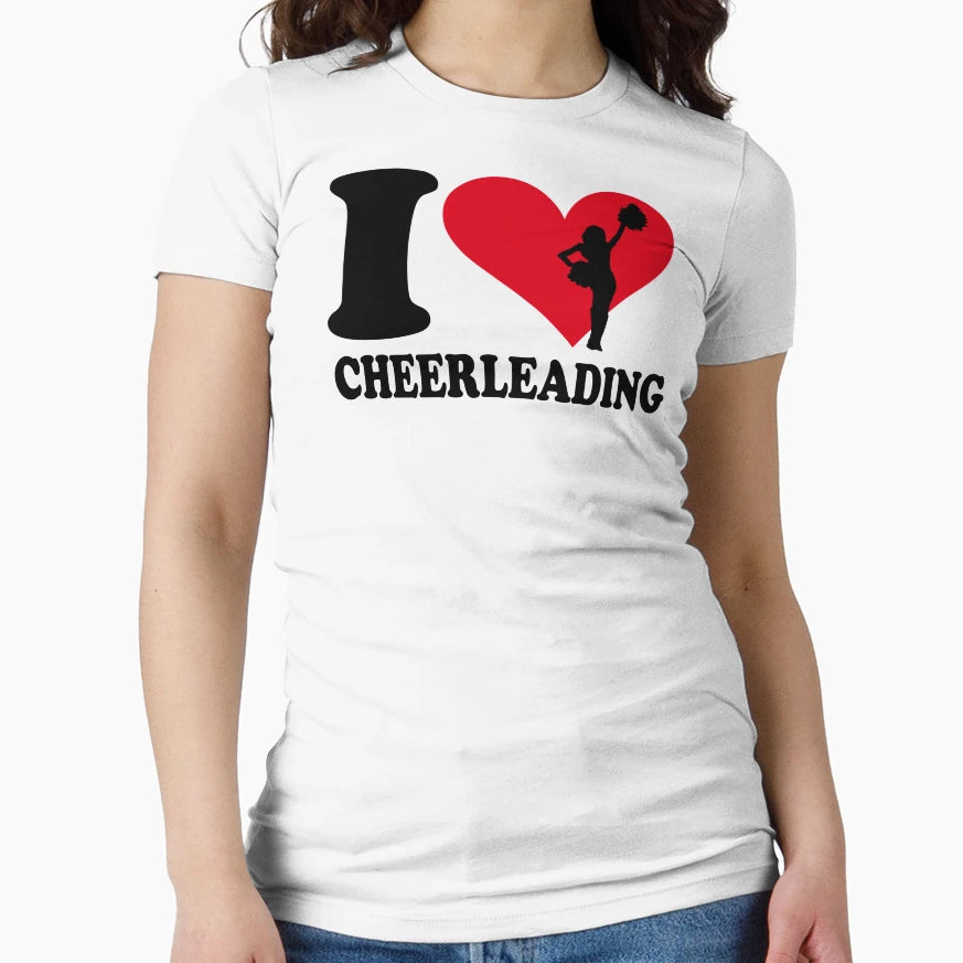 I Love Cheerleading T-Shirt - Novelty Apparel Men Women - T-Shirt, Sweatshirt, Hoodie