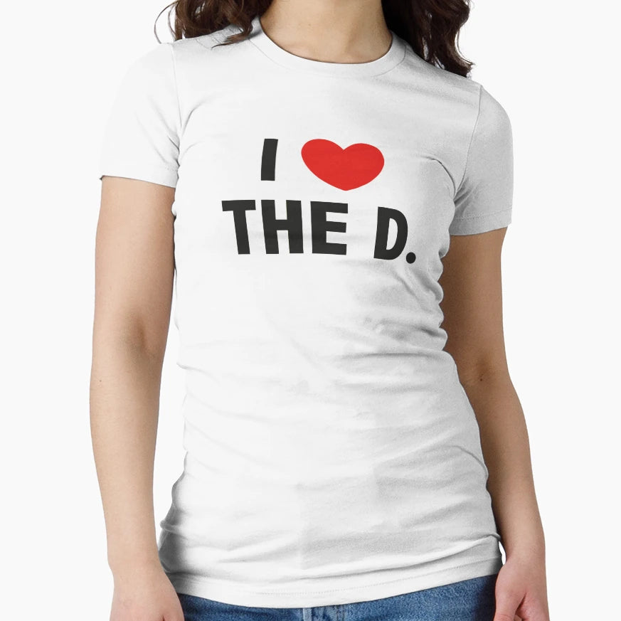 I Love D T-Shirt - Trendy Graphic Men Women - T-Shirt, Sweatshirt, Hoodie