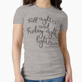Fall Nights Friday Night Lights T-Shirt - Fun Novelty Design Men Women - T-Shirt, Sweatshirt, Hoodie