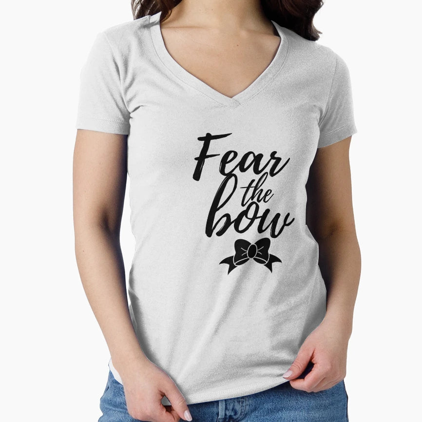 Fear Bow T-Shirt - Novelty Apparel for Adults - T-Shirt, Sweatshirt, Hoodie