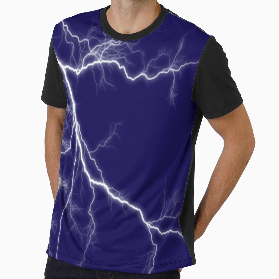 Lightning T-Shirt - Minimalist Print for Adults - T-Shirt, Sweatshirt, Hoodie