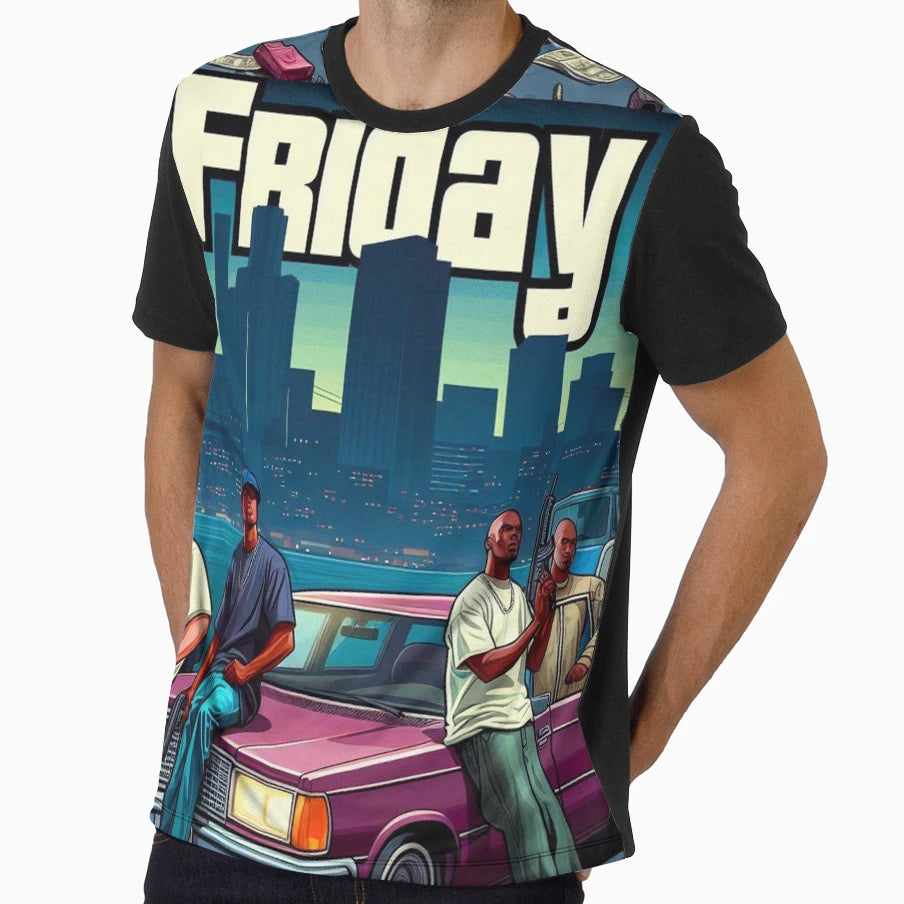Urban Dusk T-Shirt - Custom Art Print for Adults - T-Shirt, Sweatshirt, Hoodie