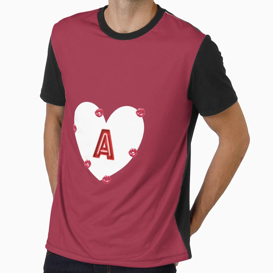 Valentine Gift Letter T-Shirt - Casual Everyday Wear Unisex - T-Shirt, Sweatshirt, Hoodie