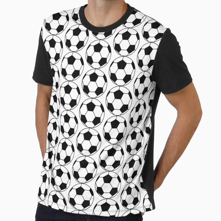 Soccer Ball T-Shirt - Minimalist Print for Adults - T-Shirt, Sweatshirt, Hoodie