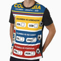 Colombia Soccer Fan 2026 World Cup T-Shirt - Streetwear Style for Adults - T-Shirt, Sweatshirt, Hoodie