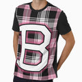 B Letter Name T-Shirt - Trendy Graphic Unisex - T-Shirt, Sweatshirt, Hoodie