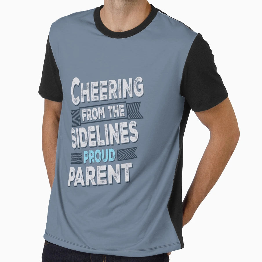 Proud Parental Cheers T-Shirt - Unique Graphic Men Women - T-Shirt, Sweatshirt, Hoodie
