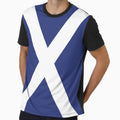 Scotland Flag T-Shirt - Novelty Apparel Unisex - T-Shirt, Sweatshirt, Hoodie