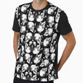 Skulls N Crosses Black T-Shirt - Trendy Graphic Unisex - T-Shirt, Sweatshirt, Hoodie