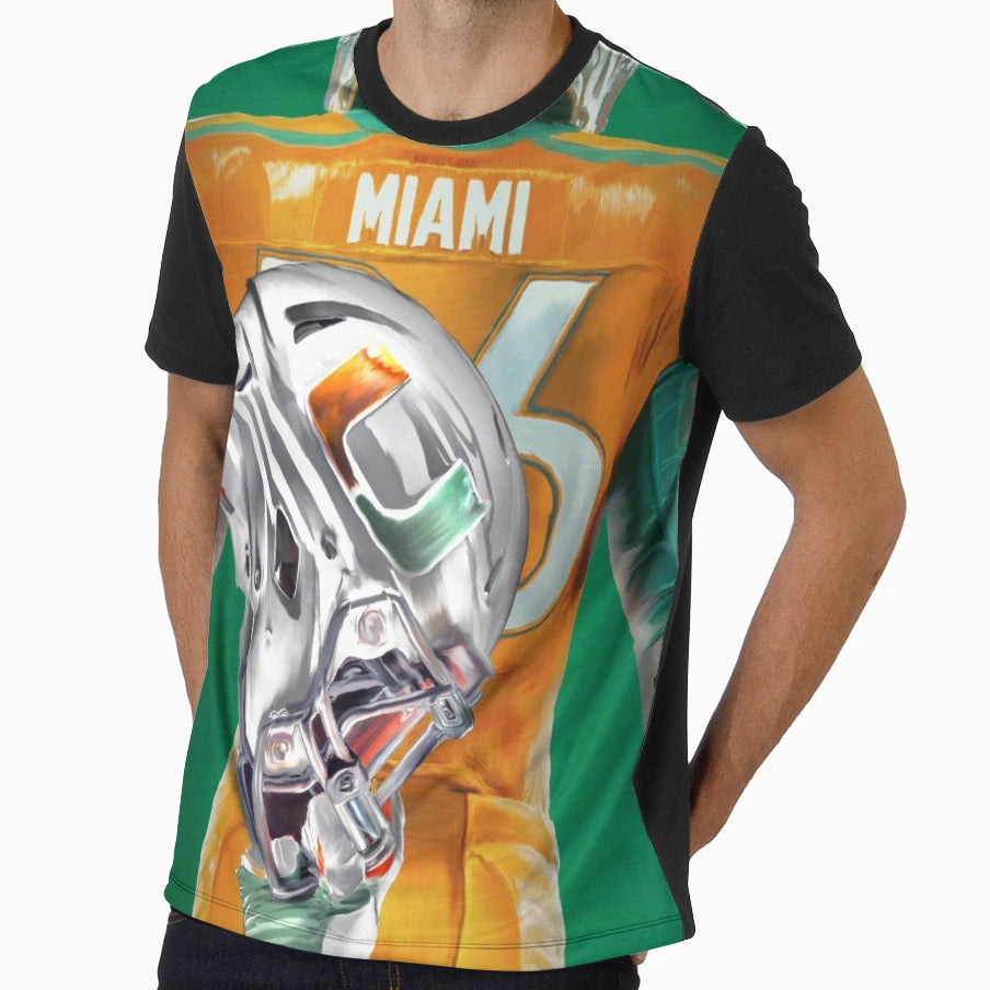Miami T-Shirt - Custom Art Print Men Women - T-Shirt, Sweatshirt, Hoodie