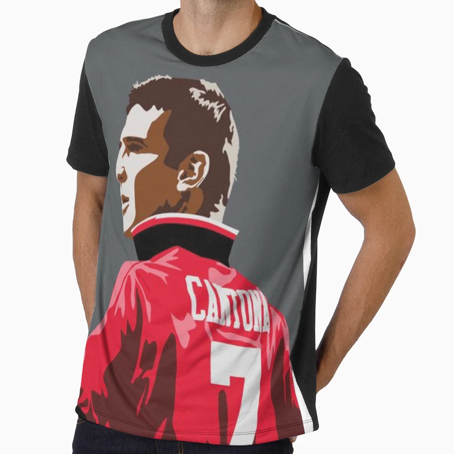 Captain Cantona T-Shirt - Fun Novelty Design Men Women - T-Shirt, Sweatshirt, Hoodie