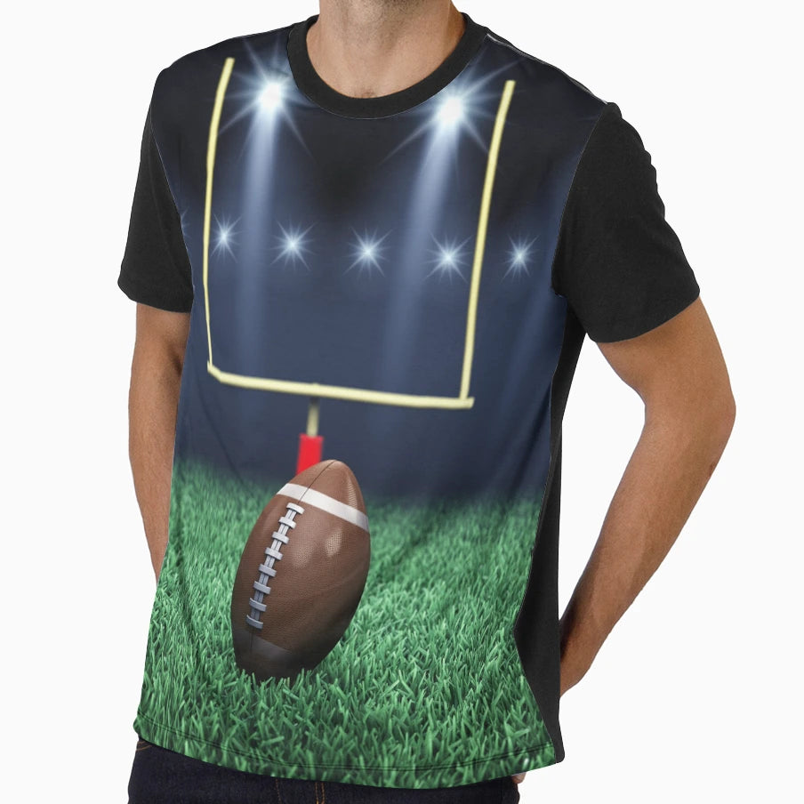 American Football Stadium T-Shirt - Minimalist Print Men Women - T-Shirt, Sweatshirt, Hoodie