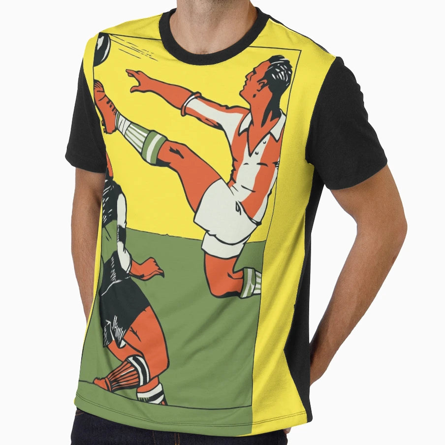 Football Soccer T-Shirt - Unique Graphic for Adults - T-Shirt, Sweatshirt, Hoodie