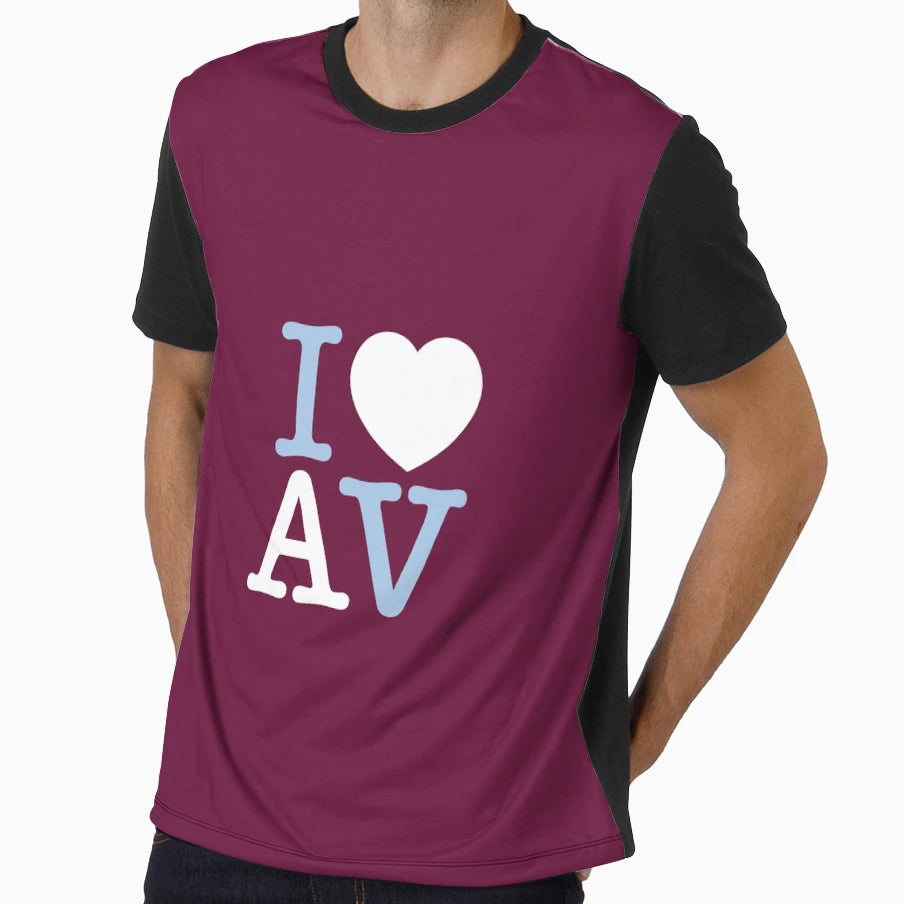 Aston Villa T-Shirt - Casual Everyday Wear Men Women - T-Shirt, Sweatshirt, Hoodie