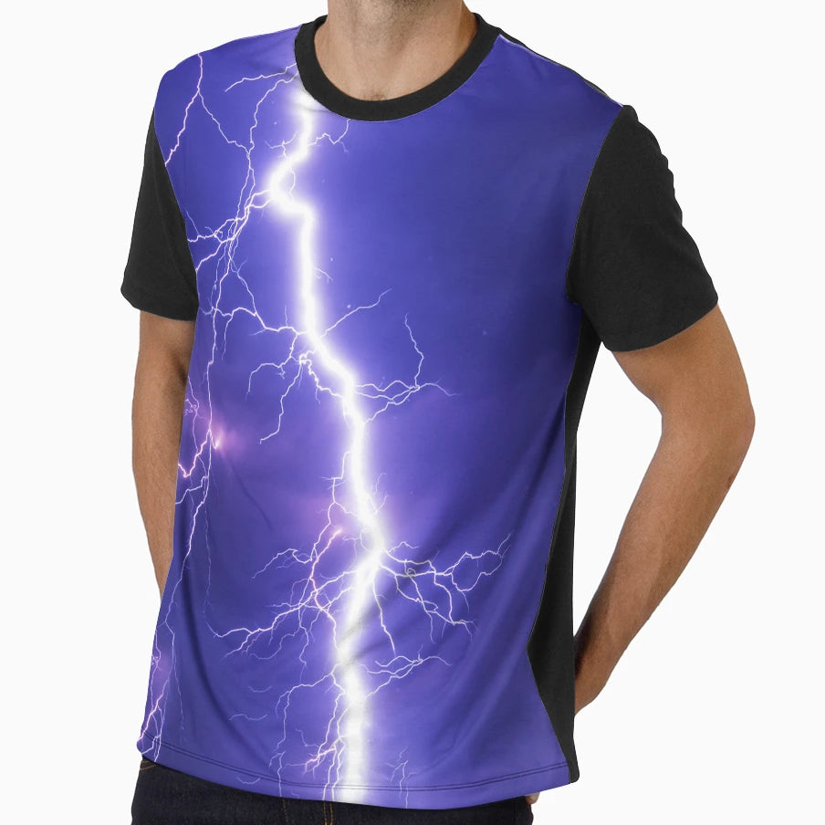 Lightning T-Shirt - Unique Graphic Men Women - T-Shirt, Sweatshirt, Hoodie