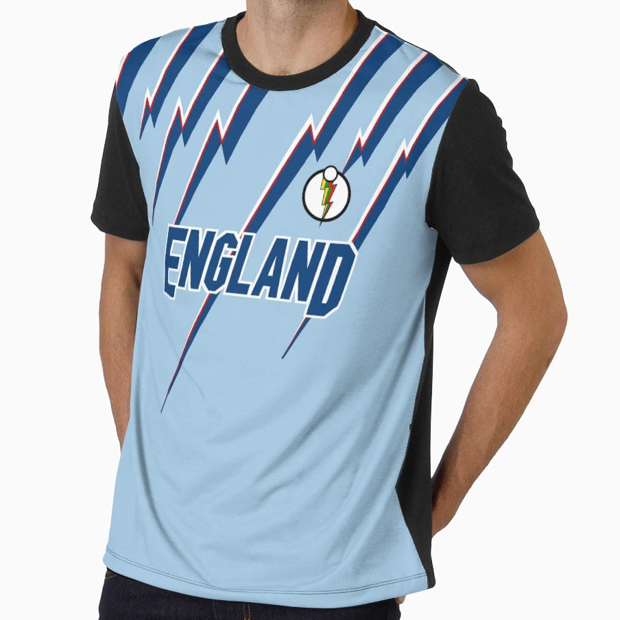 England World Series Cricket Mid T-Shirt - Fun Novelty Design for Adults - T-Shirt, Sweatshirt, Hoodie