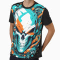 Colorful Skull T-Shirt - Custom Art Print Unisex - T-Shirt, Sweatshirt, Hoodie