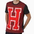 Big Red Letter H T-Shirt - Aesthetic Graphic Men Women - T-Shirt, Sweatshirt, Hoodie
