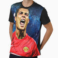 Ronaldo Photo T-Shirt - Aesthetic Graphic Unisex - T-Shirt, Sweatshirt, Hoodie