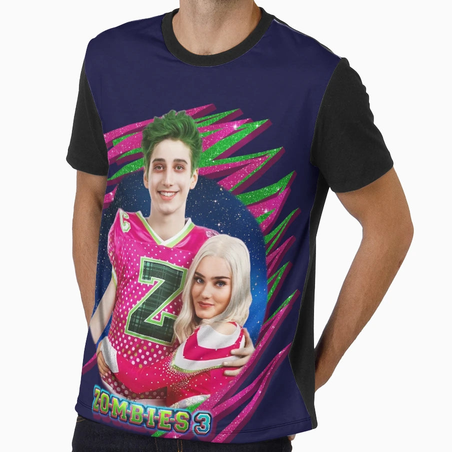 Zombies 3 Zed And Addison T-Shirt - Minimalist Print Men Women - T-Shirt, Sweatshirt, Hoodie