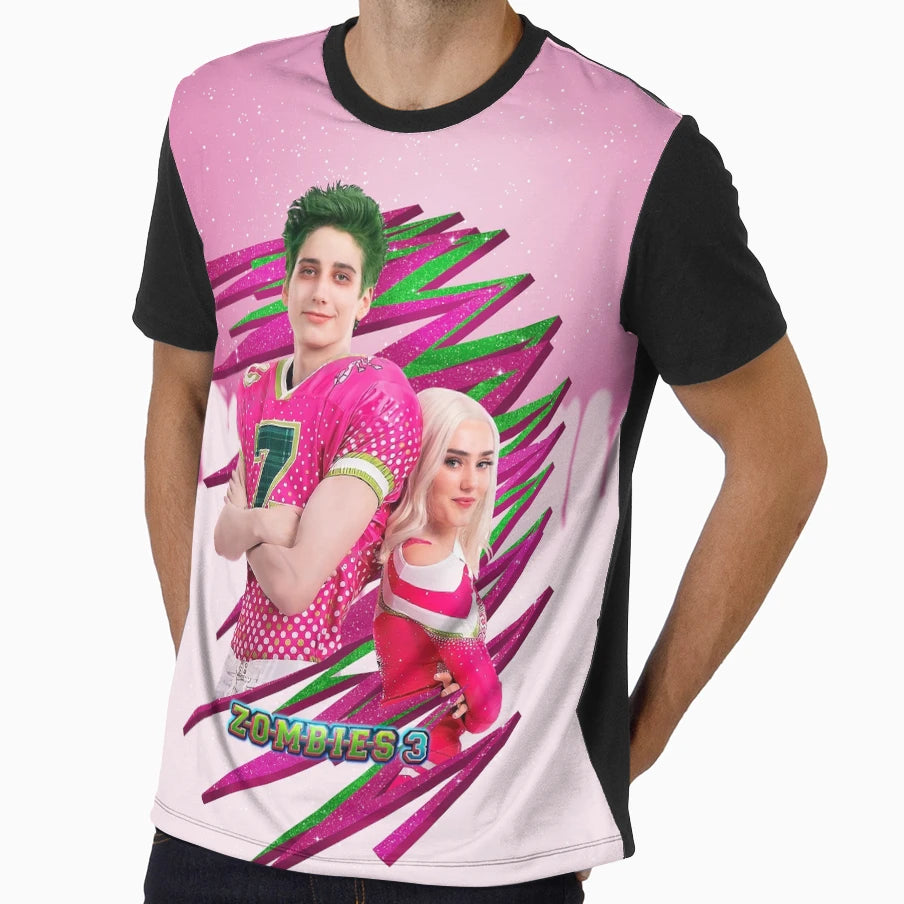 Zombies 3 Zed And Addison Magic T-Shirt - Minimalist Print for Adults - T-Shirt, Sweatshirt, Hoodie