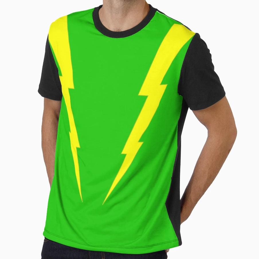 Double Bolts T-Shirt - Custom Art Print for Adults - T-Shirt, Sweatshirt, Hoodie