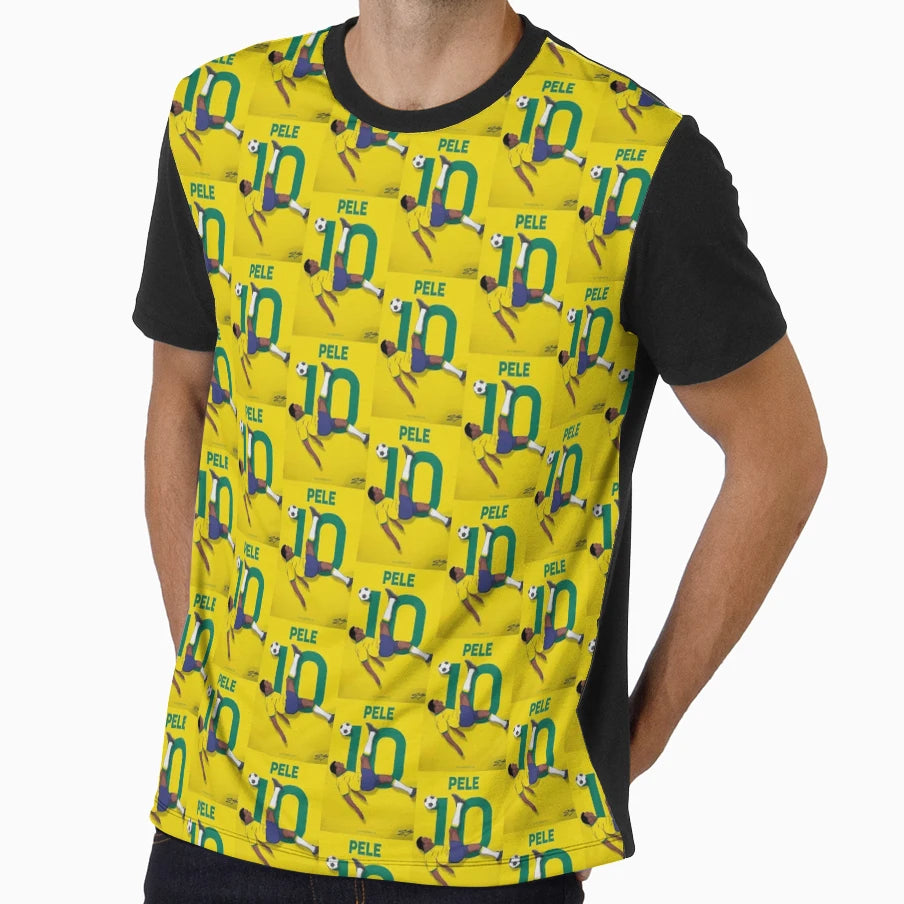 Soccer Art T-Shirt - Custom Art Print Men Women - T-Shirt, Sweatshirt, Hoodie
