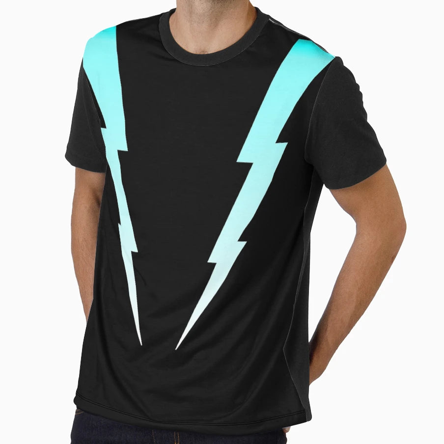 Double Lightning T-Shirt - Trendy Graphic for Adults - T-Shirt, Sweatshirt, Hoodie