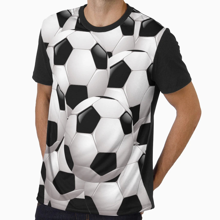 Football T-Shirt - Minimalist Print Men Women - T-Shirt, Sweatshirt, Hoodie
