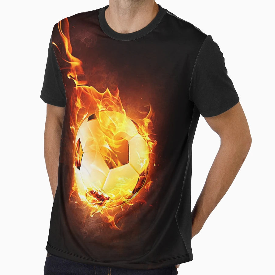 Balloon Fire T-Shirt - Aesthetic Graphic for Adults - T-Shirt, Sweatshirt, Hoodie