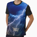 Lightning T-Shirt - Unique Graphic Unisex - T-Shirt, Sweatshirt, Hoodie