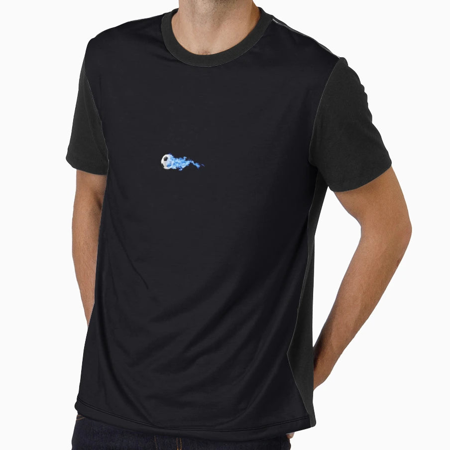 Football Ball Fire T-Shirt - Unique Graphic for Adults - T-Shirt, Sweatshirt, Hoodie