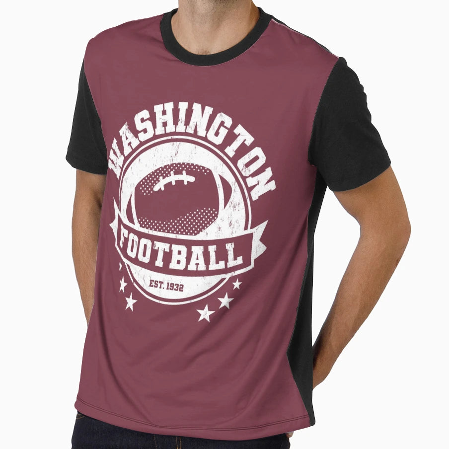 Washington Football Team League T-Shirt - Casual Everyday Wear Men Women - T-Shirt, Sweatshirt, Hoodie