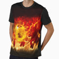 Football Fire Masks T-Shirt - Unique Graphic Men Women - T-Shirt, Sweatshirt, Hoodie
