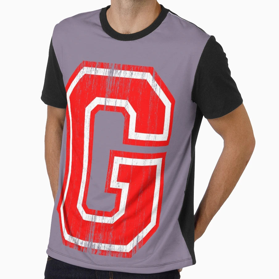 Big Red Letter G T-Shirt - Streetwear Style Men Women - T-Shirt, Sweatshirt, Hoodie