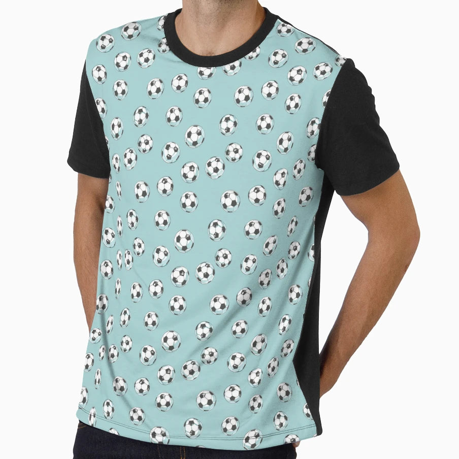Light Blue Football Soccer Mcfc T-Shirt - Trendy Graphic Men Women - T-Shirt, Sweatshirt, Hoodie