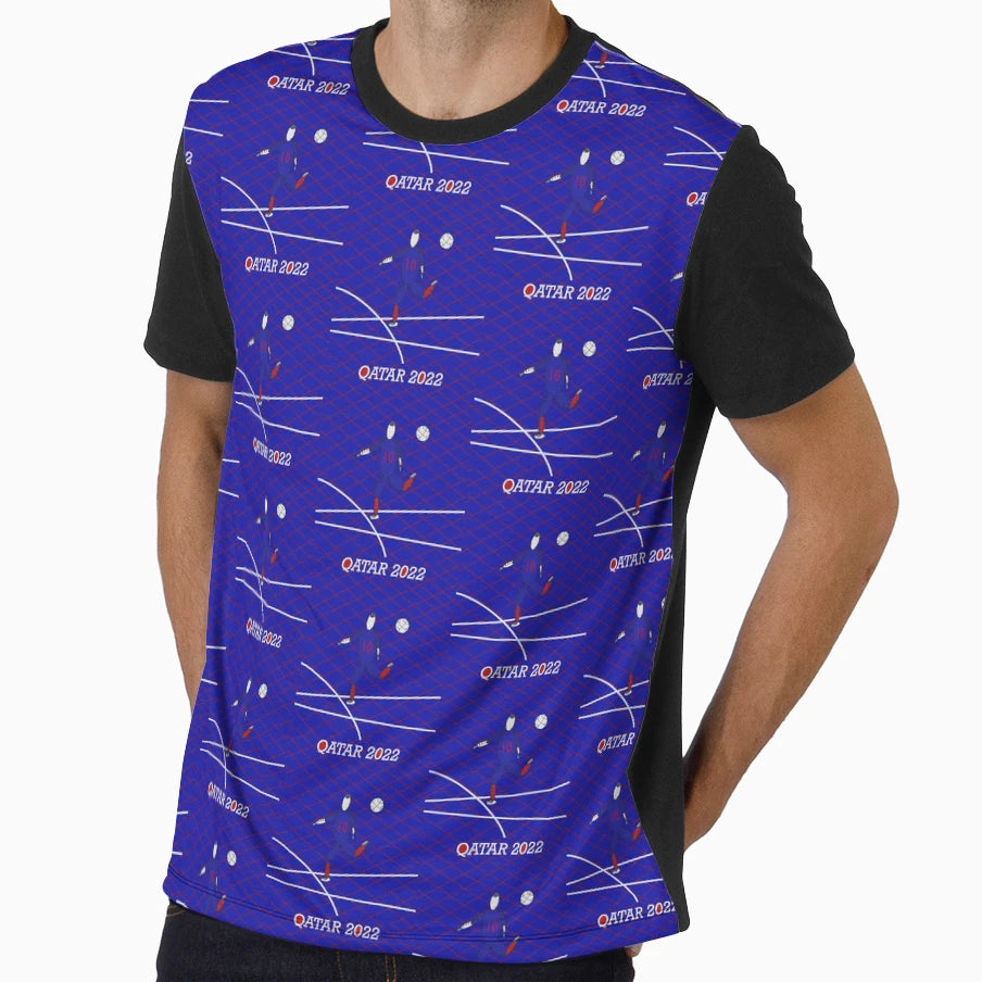 France Football Team T-Shirt - Minimalist Print Unisex - T-Shirt, Sweatshirt, Hoodie