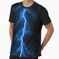 Blue Thunder T-Shirt - Minimalist Print for Adults - T-Shirt, Sweatshirt, Hoodie