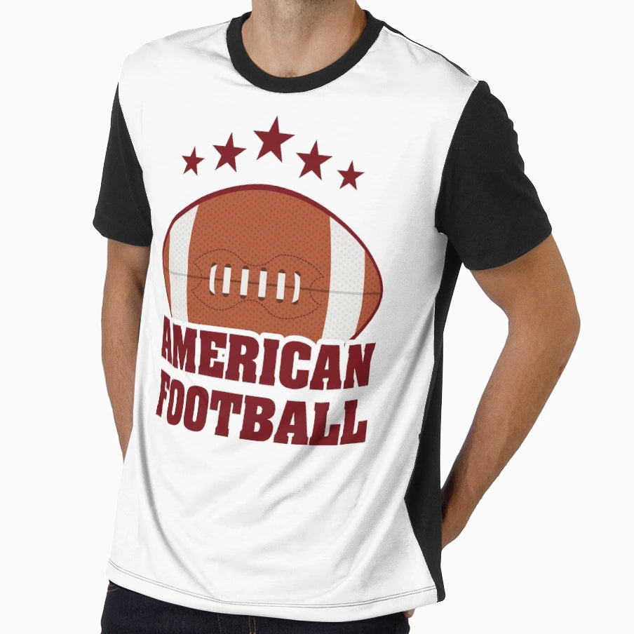American Football T-Shirt - Casual Everyday Wear Men Women - T-Shirt, Sweatshirt, Hoodie