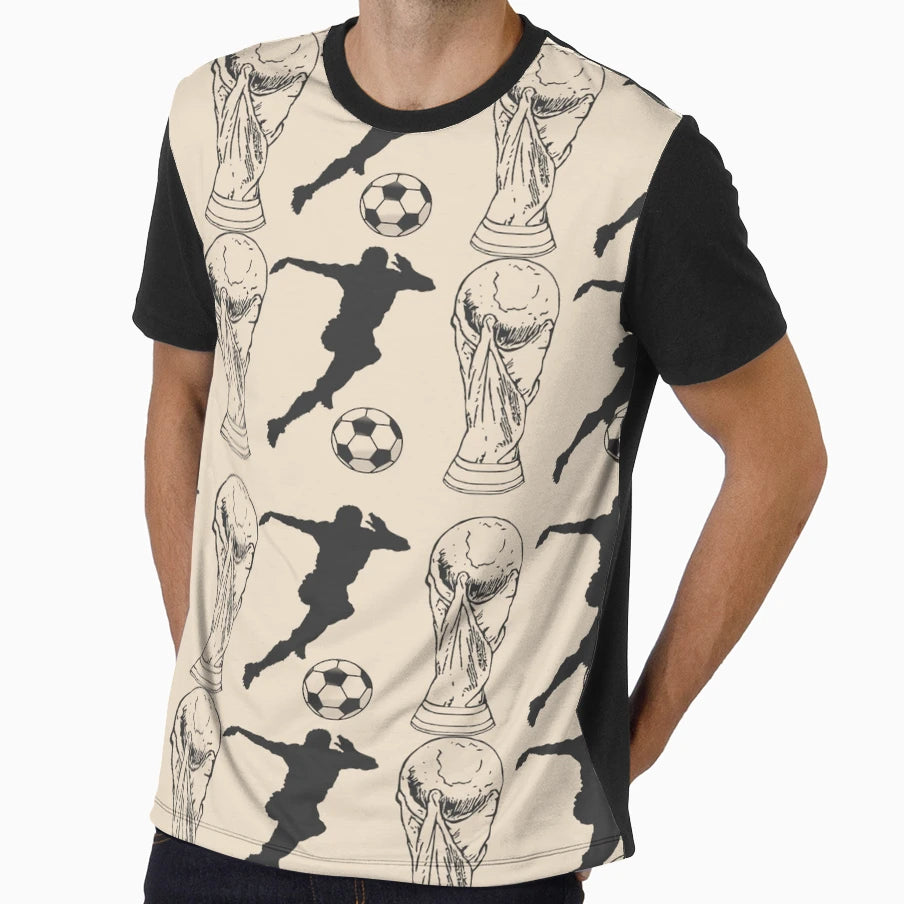 English Football Pattern Funny Soccer T-Shirt - Minimalist Print Men Women - T-Shirt, Sweatshirt, Hoodie