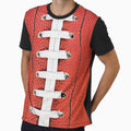 Football Close Up View Football T-Shirt - Casual Everyday Wear for Adults - T-Shirt, Sweatshirt, Hoodie