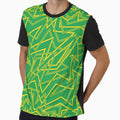 Abstract Contemporary Pattern Green T-Shirt - Fun Novelty Design Unisex - T-Shirt, Sweatshirt, Hoodie